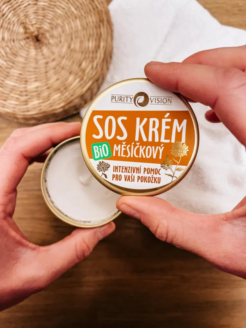 Purity Vision Bio SOS ognjičeva krema 70 ml