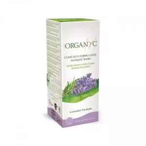Organyc Bio gel za tuširanje za občutljivo kožo in intimno higieno s sivko, 250 ml