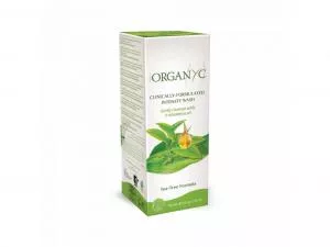 Organyc Bio gel za tuširanje za občutljivo kožo in intimno higieno s čajevcem, 250 ml