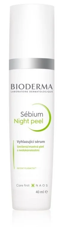 Sébium Night Peel nočni eksfoliacijski serum proti nepravilnostim kože 40 ml