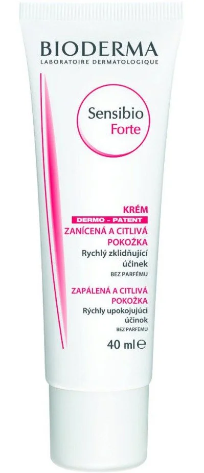 Sensibio Forte takojšnja pomirjujoča nega kože pri pekočem občutku in rdečici 40 ml