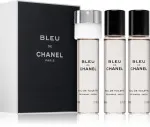 Bleu de Chanel EDT polnilo 2 x 20 ml + EDT polnilo z razpršilnikom 20 ml M 60 ml