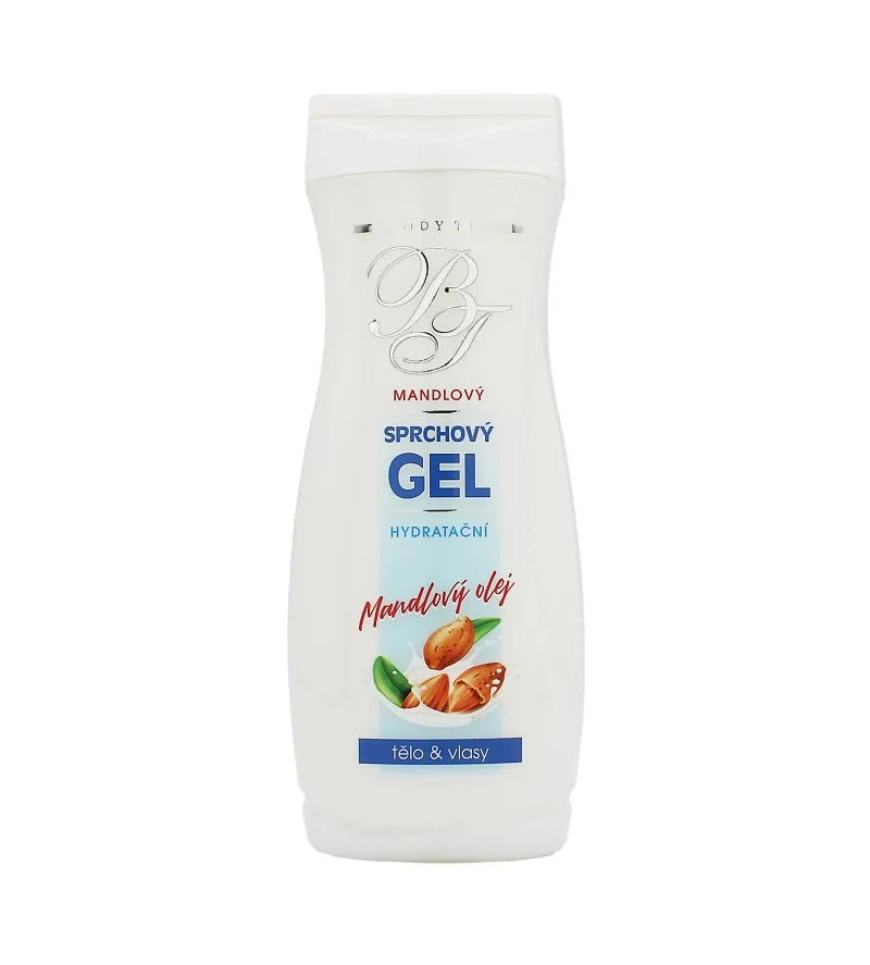Vivaco Body Tip vlažilni gel za prhanje z mandljevim mlekom 300 ml