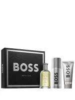 Boss Bottled darilni set toaletna voda 100 ml + gel za prhanje 100 ml + deodorant za moške
