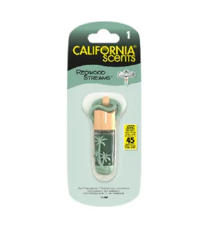 California Scents Hanging Vial Redwood Streams dišava za avto 5 ml