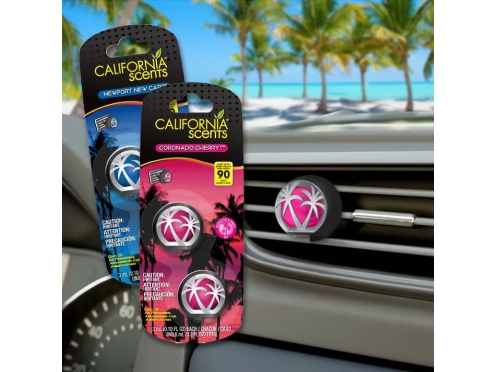 Mini Diffuser Golden State Delight dišava za avto 2 x 3 ml 2x3 ml