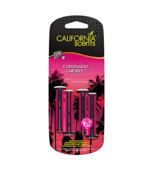 California Scents Vent Stick Coronado Cherry dišava za avto 4 kosi