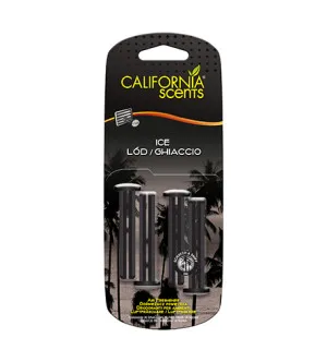 California Scents Vent Stick Ice vonj za avto 4 kosi