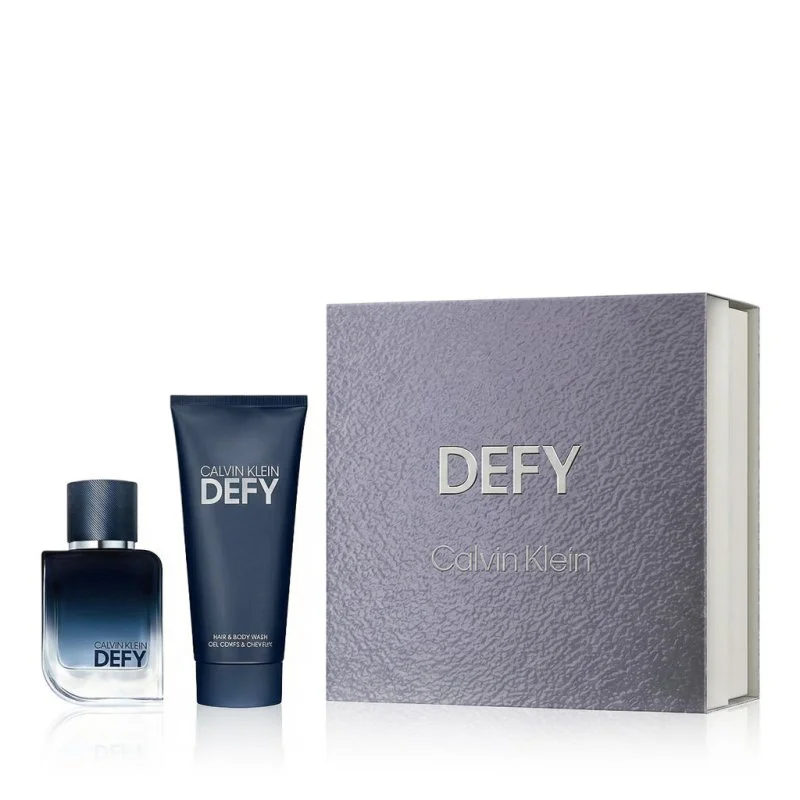 Defy parfumska voda (EDP) 50 ml + gel za prhanje za telo in lase za moške 100 ml
