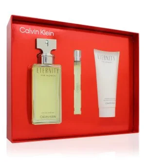 Calvin Klein Eternity darilni set 100 ml + mleko za telo 100 ml + parfumska voda za ženske