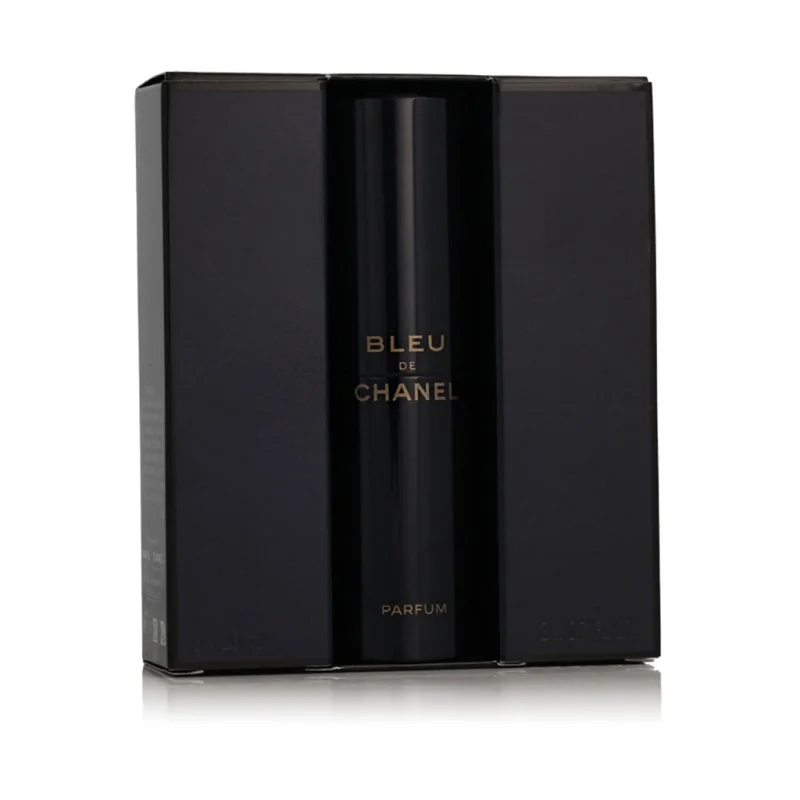 Chanel Bleu de Chanel žepni sprej, ponovno polnljiv, 20 ml + 2 x polnilo parfuma za moške 20 ml