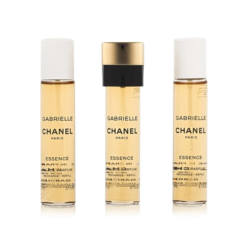 Chanel Gabrielle Essence 3 x 20 ml polnilo za žepni razpršilec toaletna voda za ženske