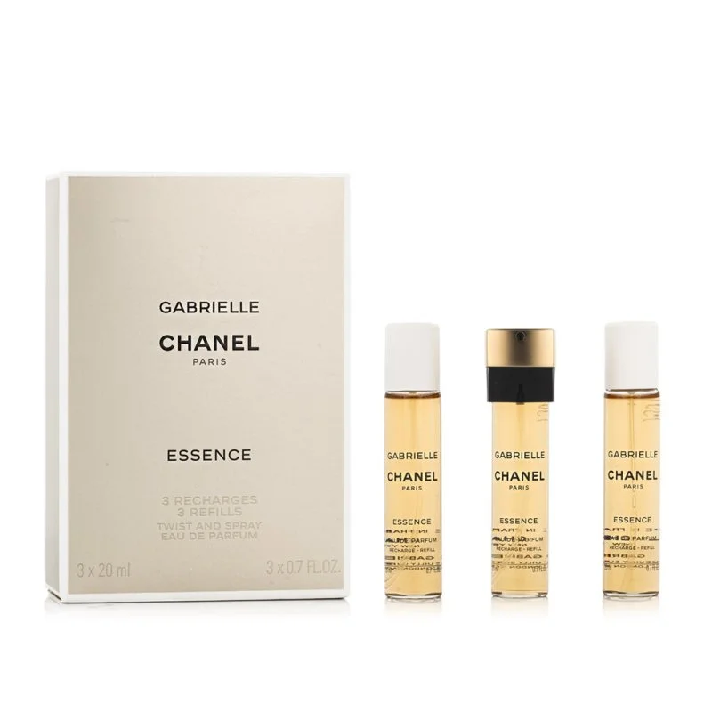 Chanel Gabrielle Essence 3 x 20 ml polnilo za žepni razpršilec toaletna voda za ženske