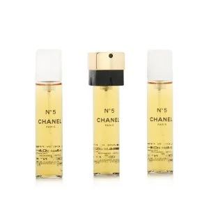 Chanel No 5 polnilo 2 x 20 ml + EDP polnilo z razpršilnikom parfumirana voda za ženske