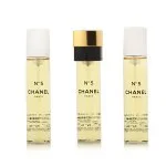 Chanel No 5 3 x 20 ml polnilo za žepni sprej toaletna voda za ženske