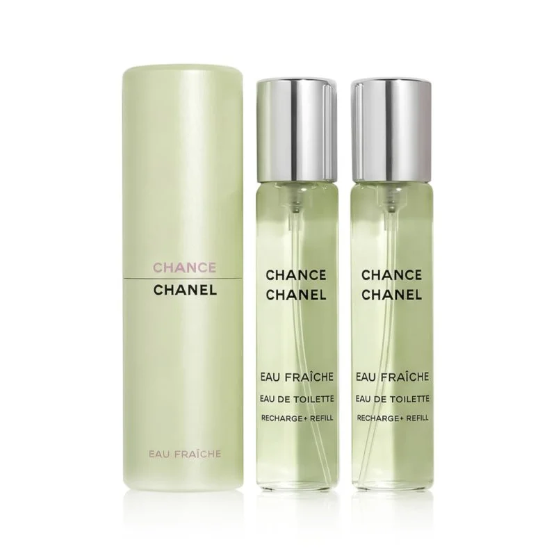 Chance Eau Fraîche polnilo 2 x 20 ml + EDT polnilo z razpršilnikom toaletna voda za ženske