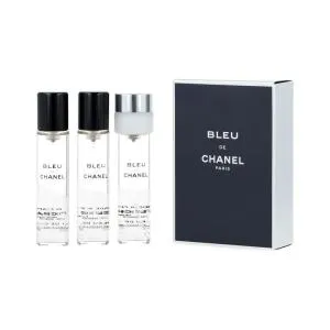 Chanel Bleu de Chanel EDT polnilo 2 x 20 ml + EDT polnilo z razpršilnikom 20 ml M