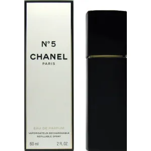Chanel N°5 Eau De Parfum parfumska voda 60 ml za ženske, polnljiv flakon.