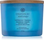 Confidence + Freedom dišeča sveča s 3 stenji 312 g