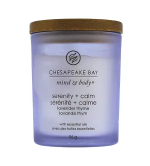 Chesapeake Bay Serenity + Calm dišeča sveča 96 g