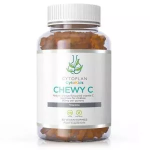 Cytoplan Chewy C Vitamin C za otroke od 3. leta starosti, 90 žvečljivih bonbonov