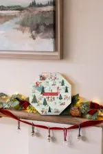 Božični adventni koledar - venček