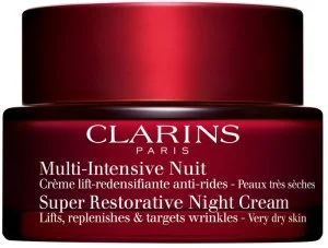 Clarins Super obnavljajoča nočna nega za zelo suho kožo