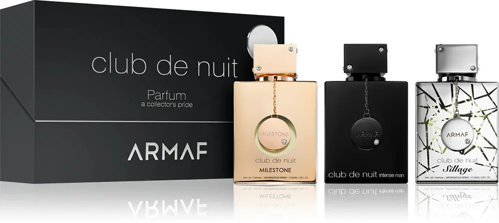 Club de Nuit A Collector's Pride Black darilni set parfuma