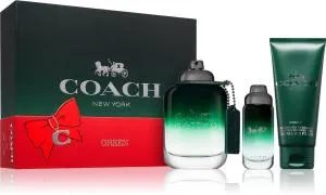 Coach Green EDT 100 ml + EDT MINI 15 ml + SG za telo in lase 100 ml M
