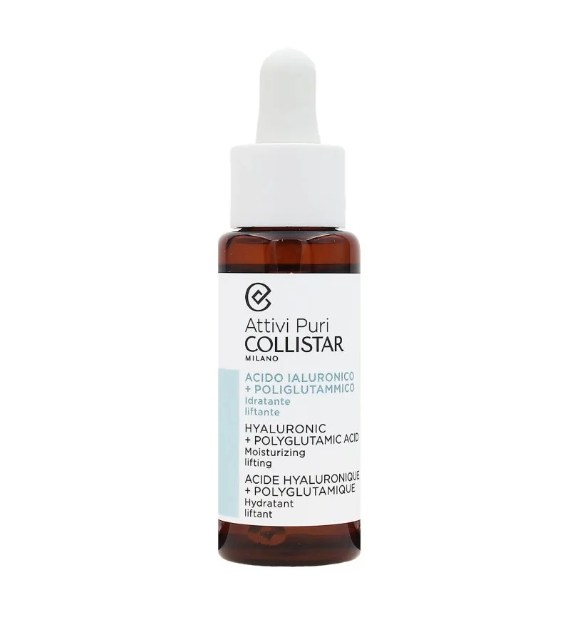 Attivi Puri Hyaluronic + Polyglutamic Acid lifting serum za obraz s hialuronsko kislino 30 ml
