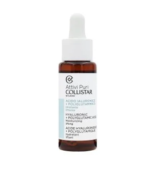 Collistar Attivi Puri Hyaluronic + Polyglutamic Acid lifting serum za obraz s hialuronsko kislino