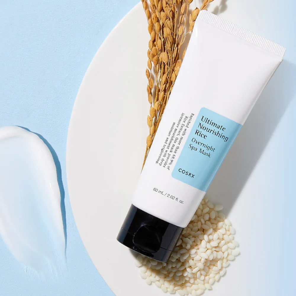 Ultimate Nourishing Rice Overnight Spa Mask nočna riževa maska 60 ml