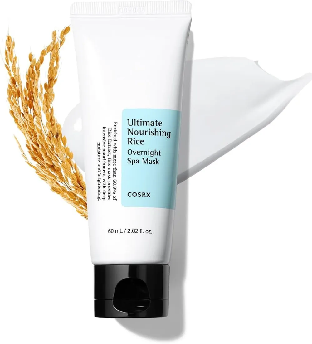 Ultimate Nourishing Rice Overnight Spa Mask nočna riževa maska 60 ml