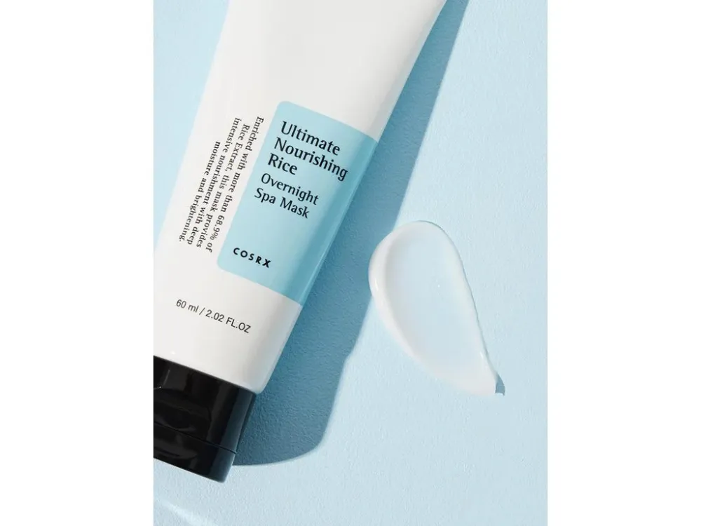 Ultimate Nourishing Rice Overnight Spa Mask nočna riževa maska 60 ml