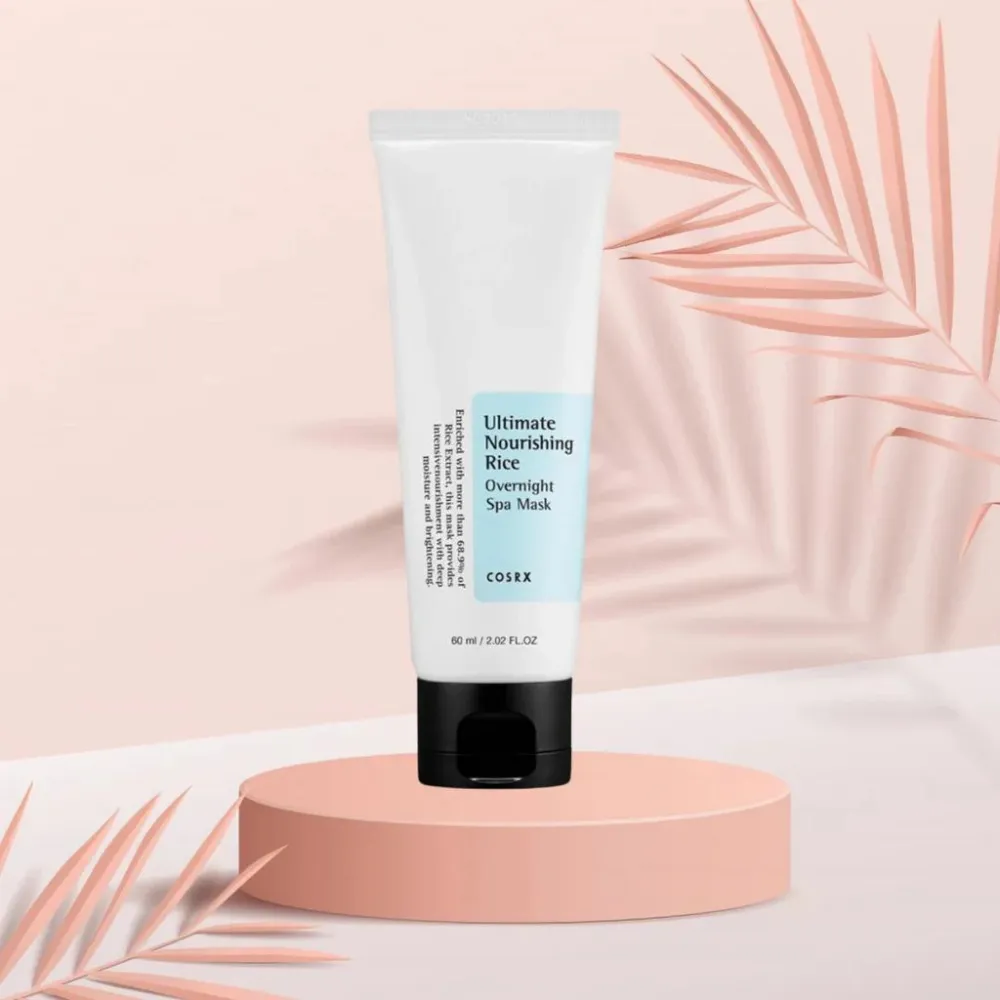 Ultimate Nourishing Rice Overnight Spa Mask nočna riževa maska 60 ml