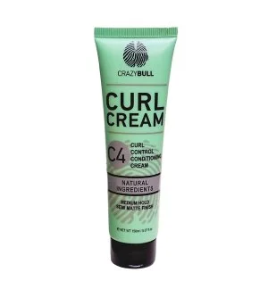 CrazyBull Curl Cream C4 Conditioning vlažilna krema za oblikovanje