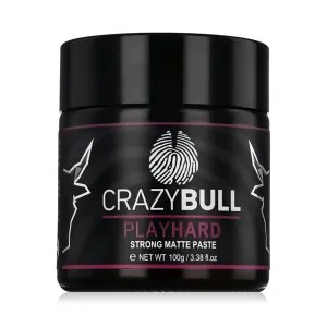 CrazyBull Play Hard Močna matirajoča pasta 100 g