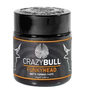CrazyBull Funky Head Matte Paste matirna pasta za oblikovanje z rahlim utrjevanjem 100 g