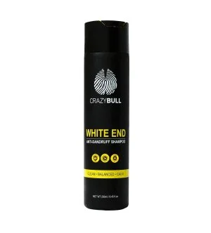 CrazyBull White End Anti-Dandruff Shampoo šampon proti prhljaju