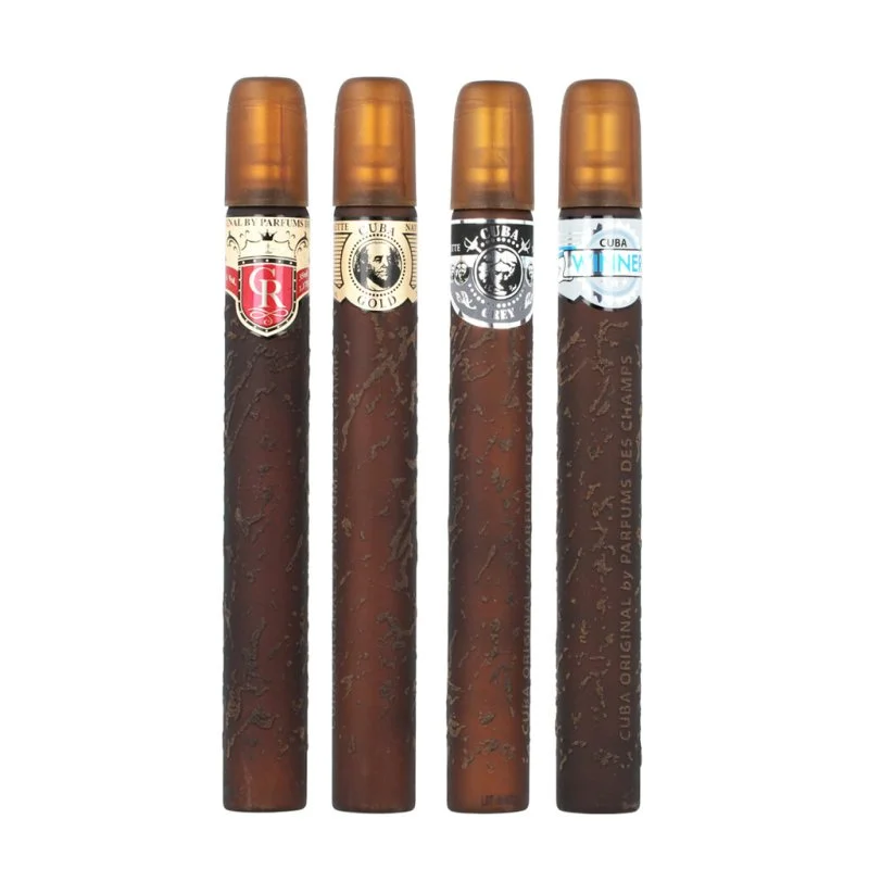 Cuba Cuba komplet Yellow 35 ml + EDT Blue 35 ml + EDT Red 35 ml + EDT Orange toaletna voda za moške