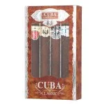 Cuba Cuba komplet Yellow 35 ml + EDT Blue 35 ml + EDT Red 35 ml + EDT Orange toaletna voda za moške