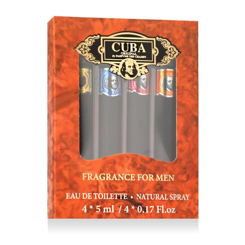 Cuba Fragrance For Men MINI set 4 x toaletna voda za moške