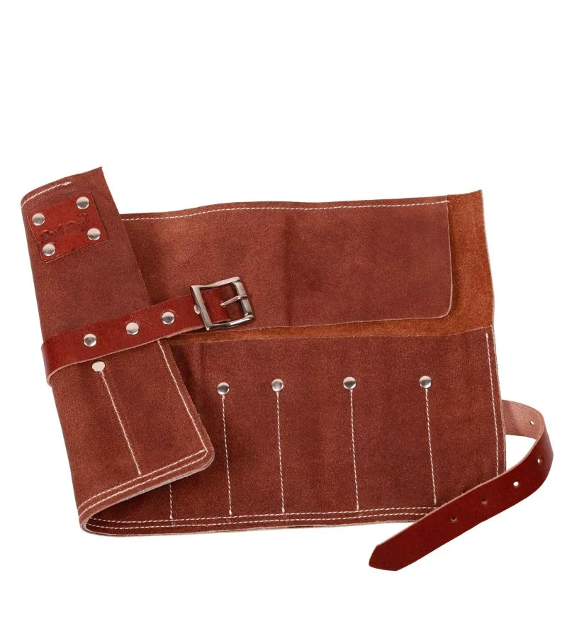 Barber Tool Roll Leather usnjeni ovitek za orodje 70x90x280 mm
