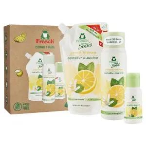 Frosch Darilni set z limono in meto
