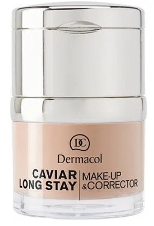 Dermacol Caviar Dolgoobstojni puder in korektor - 2 Fair