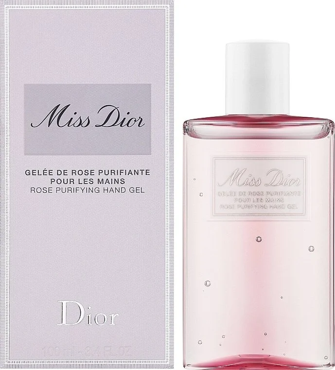 Miss Dior čistilni gel za roke z vrtnico 100 ml