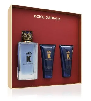 Dolce & Gabbana K by Dolce & Gabbana darilni set toaletna voda 100 ml + balzam po britju 50 ml + gel za prhanje za moške