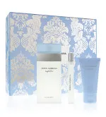 Darilni set Dolce & Gabbana Light Blue za ženske toaletna voda 100 ml + krema za telo 50 ml + toaletna voda 10 ml 100 ml + tělový krém 50 ml + toaletní voda 10 ml