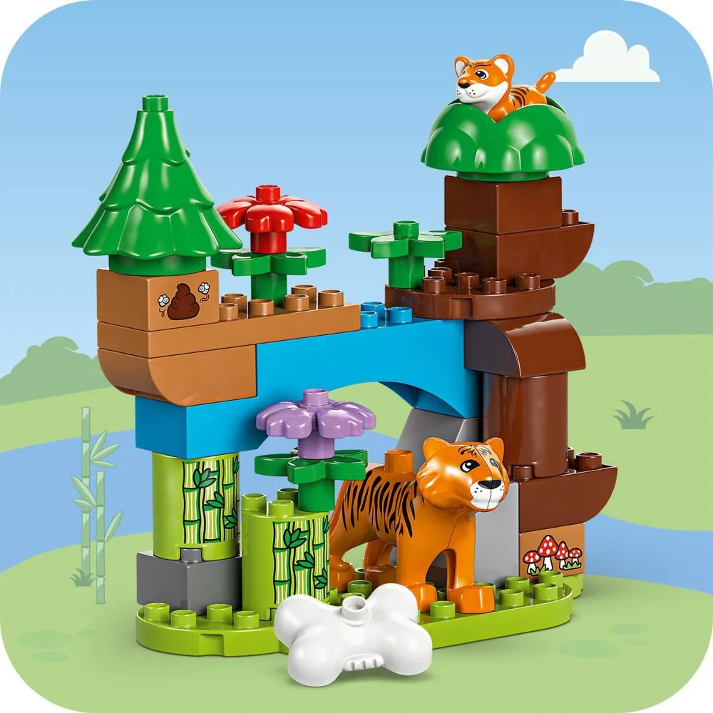 DUPLO® 10446 Družine divjih živali 3 v 1