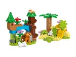 DUPLO® 10446 Družine divjih živali 3 v 1